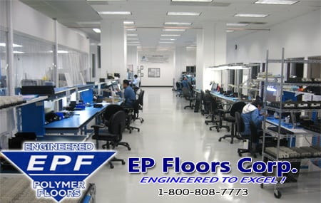 esd anti-static static dissipative epoxy industrial concrete flooring coating