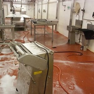 meat plant floor