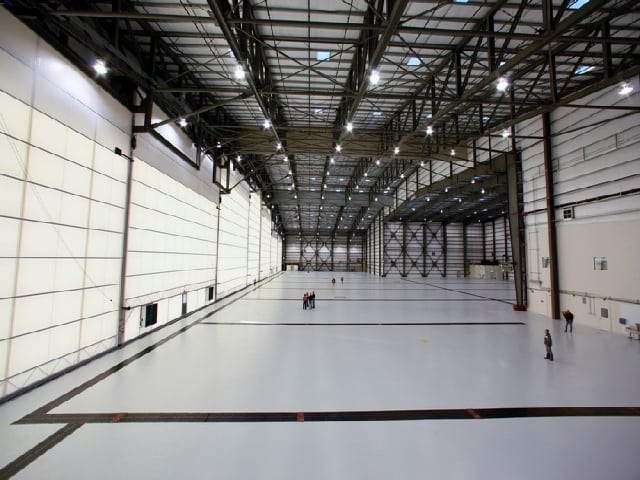 warehouse floor