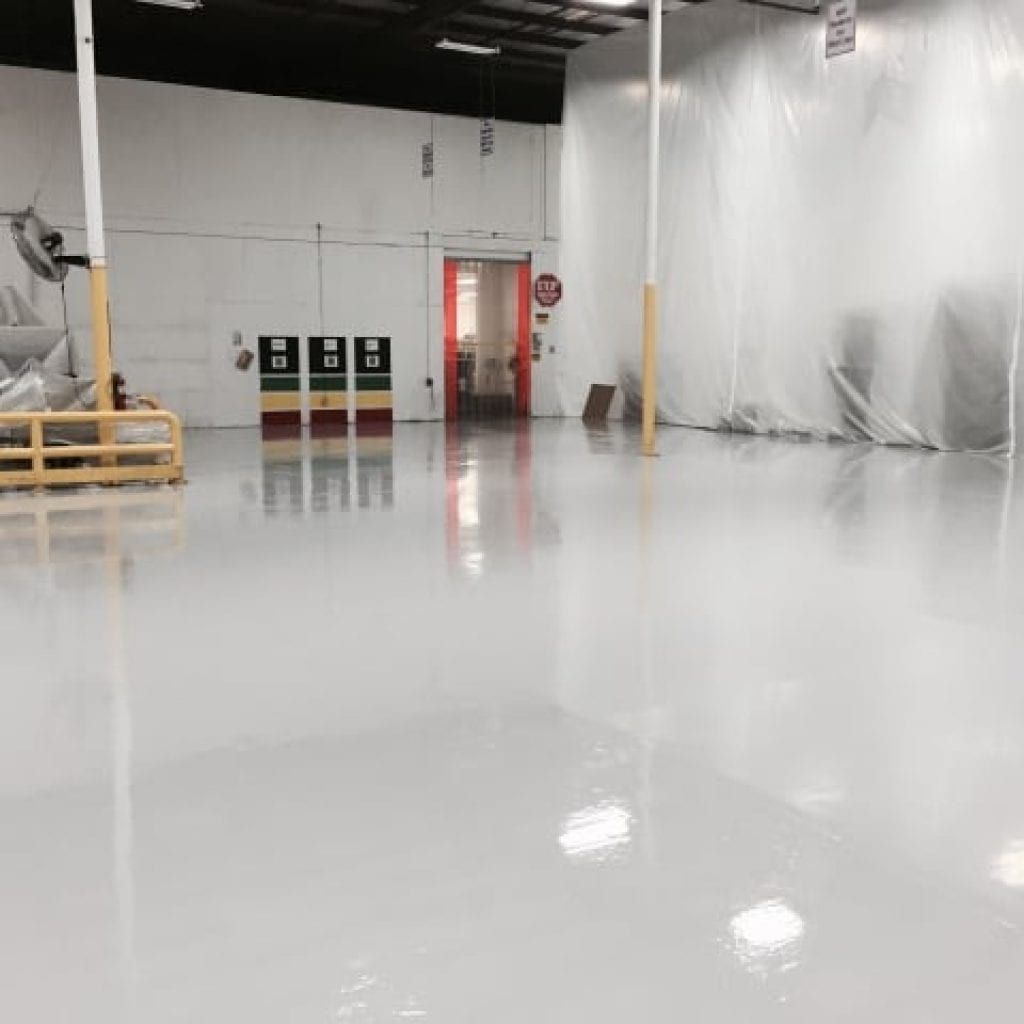 Clear Coat Epoxy Floor Coating - Watco Industrial Flooring