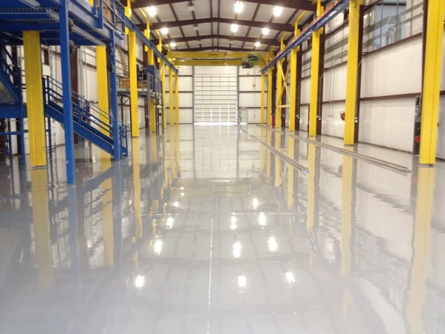 epoxy floor for warehouse