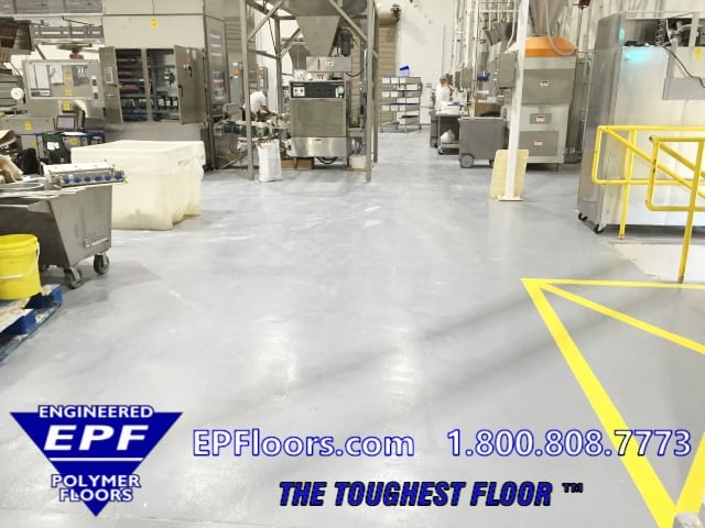 commercial bakery flooring services by EPF