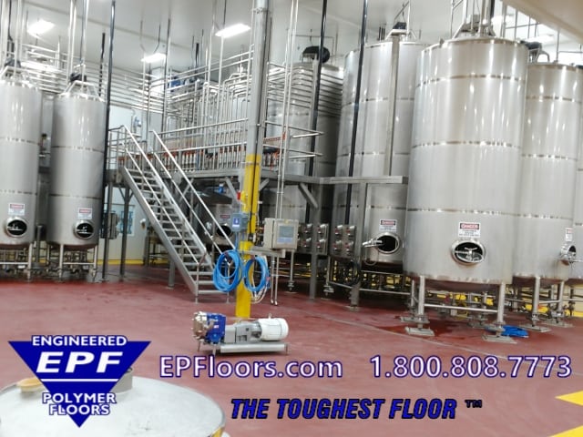 food processing floor options