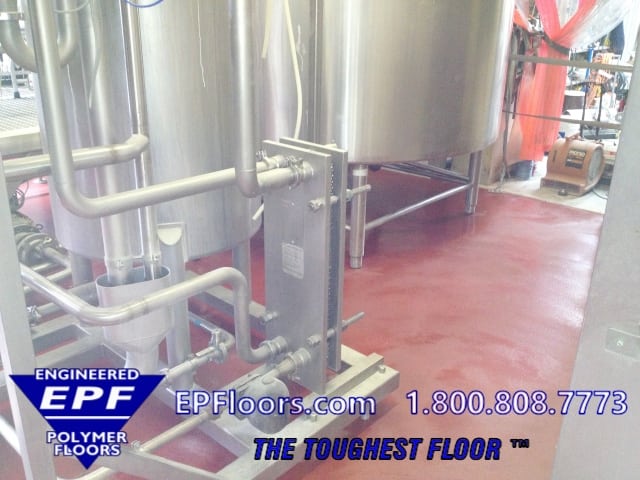 dairy processing floor