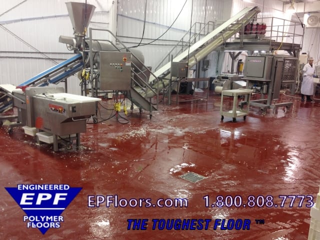 food processing flooring options