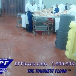 meat processing floor