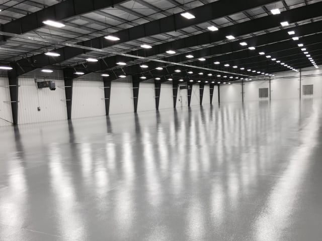 warehouse epoxy coating
