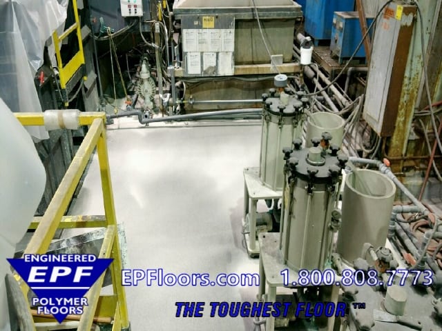 chemical processing flooring