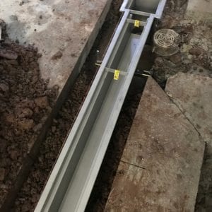 Install Trench Drain (3)